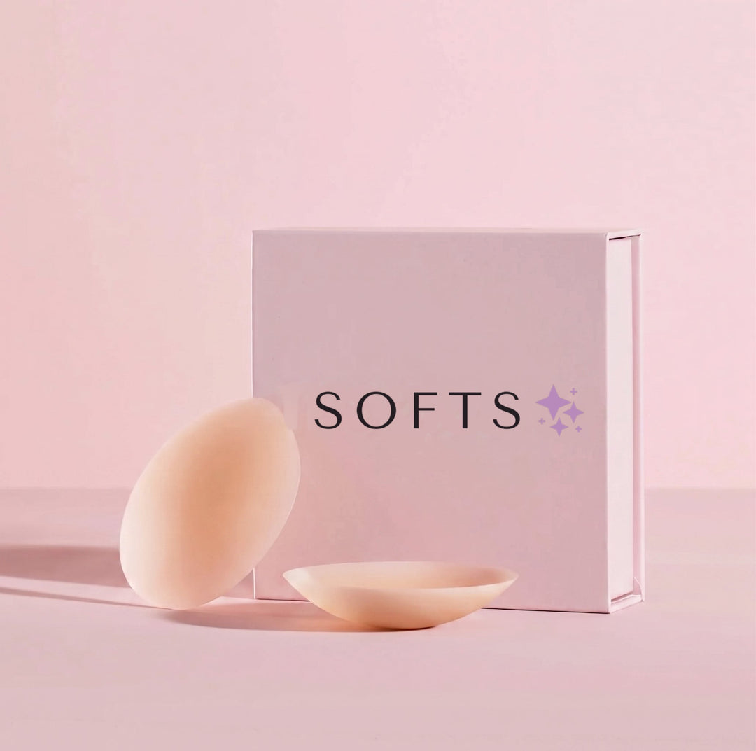 Softs Nip Covers in Beige