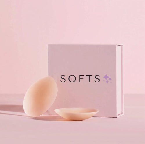 Softs Nip Covers in Beige