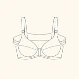 Wireless Comfort Push-Up Bra