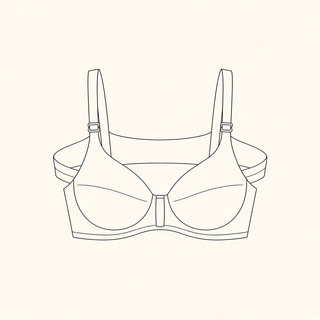 Wireless Comfort Push-Up Bra